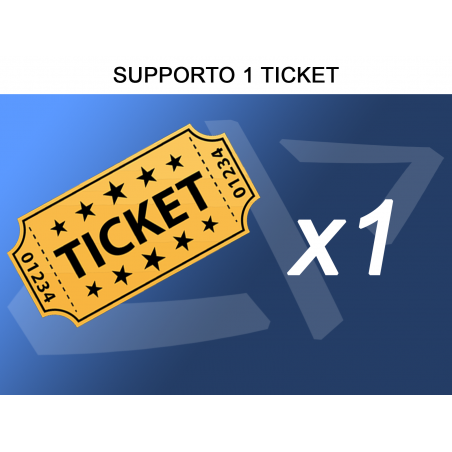 Pacchetto supporto Oro (50 ticket)