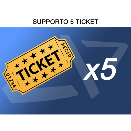 Pacchetto supporto Bronzo (10 ticket)